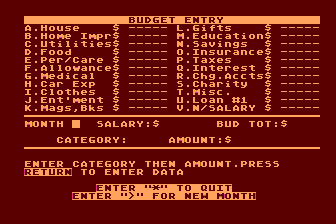 Personal Finance atari screenshot