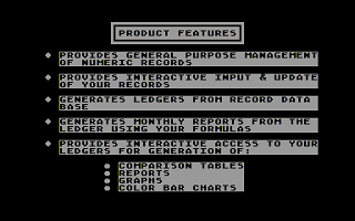 Personal Finance and Record Keeping atari screenshot