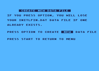 Personal Finance System atari screenshot