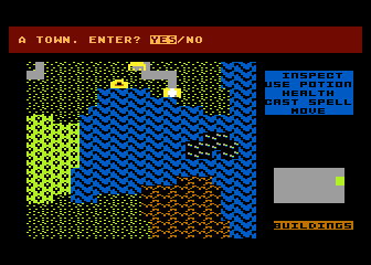 Phantasie II atari screenshot