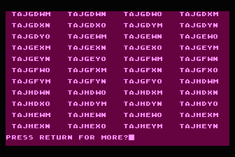 Phone Words