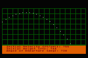 Physics of Motion - Projectile Trajectory