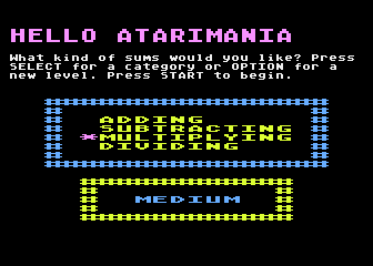 Picmatics atari screenshot