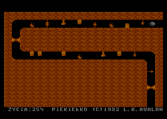 Piekielko atari screenshot