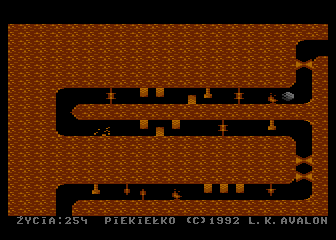 Piekielko atari screenshot