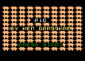 Pig atari screenshot