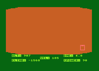 Pilot atari screenshot