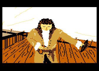 Pirates of the Barbary Coast atari screenshot
