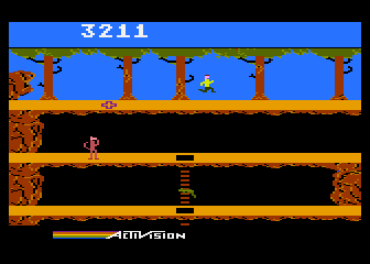 Pitfall! II - Lost Caverns atari screenshot