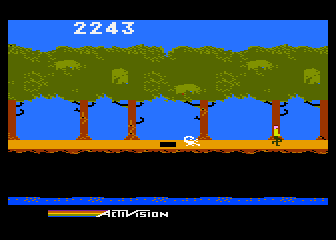 Pitfall! II - Lost Caverns atari screenshot