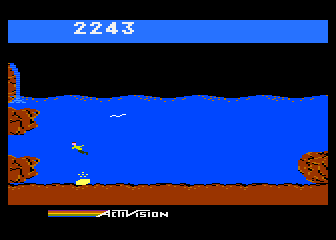 Pitfall! II - Lost Caverns atari screenshot