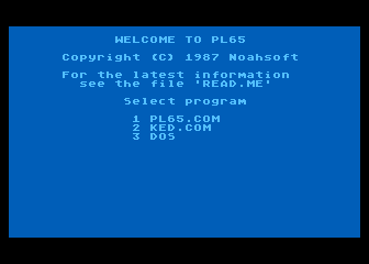 PL65 atari screenshot