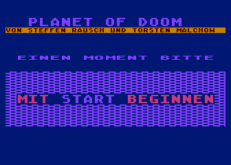 Planet of Doom atari screenshot
