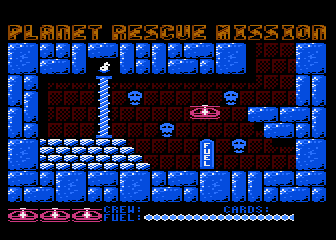 Planet Rescue Mission atari screenshot