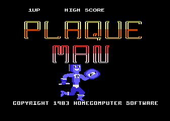 Plaqueman atari screenshot