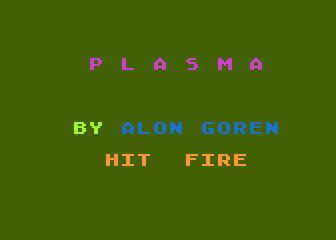 Plasma atari screenshot