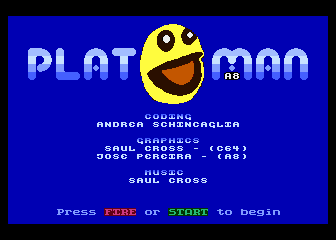 Platman atari screenshot