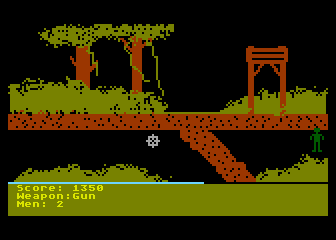 Platoon atari screenshot