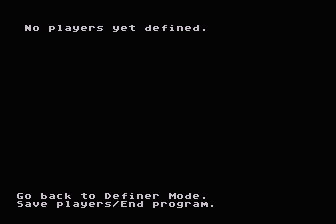 Player Maker atari screenshot
