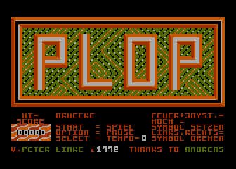 Plop atari screenshot
