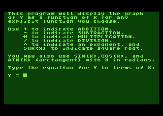 Plot / Guess the Rule atari screenshot