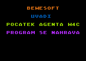 Pocátek Agenta W4C — screenshot 1