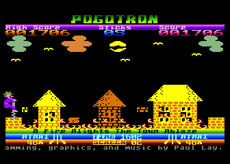Pogotron atari screenshot