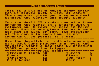 Poker Solitaire — screenshot 1