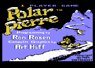 Polar Pierre atari screenshot