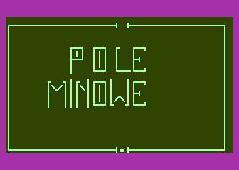 Pole Minowe atari screenshot