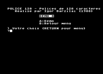 Police 128 atari screenshot