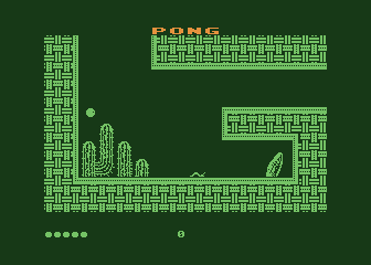 Pong atari screenshot