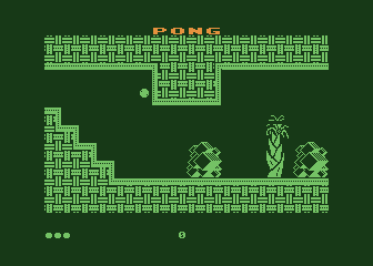 Pong atari screenshot