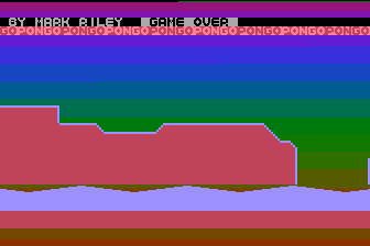 Pongo atari screenshot