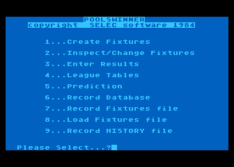 Poolswinner atari screenshot