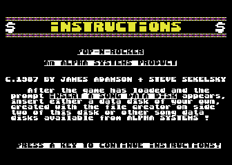 Pop-n-Rocker atari screenshot