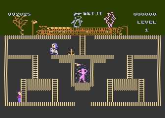 Porky's atari screenshot