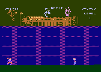 Porky's atari screenshot