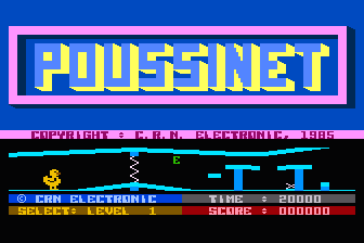 Poussinet atari screenshot