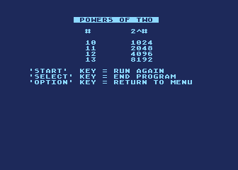 Powers of Two — screenshot 1