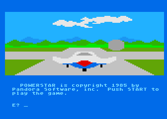 Powerstar atari screenshot