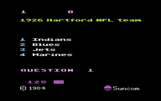 PQ - The Party Quiz Game - Sports Edition 1 atari screenshot