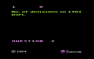 PQ - The Party Quiz Game - Sports Edition 1 atari screenshot
