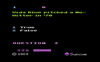 PQ - The Party Quiz Game - Sports Edition 1 atari screenshot