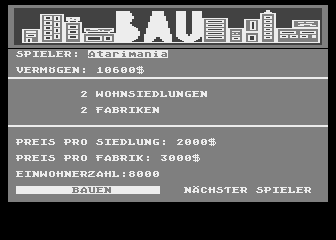 Praesident atari screenshot