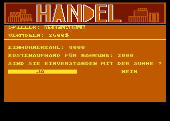 Praesident atari screenshot