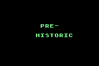 Prehistoric atari screenshot