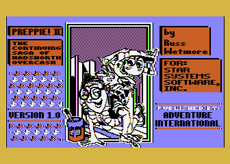 Preppie! II atari screenshot