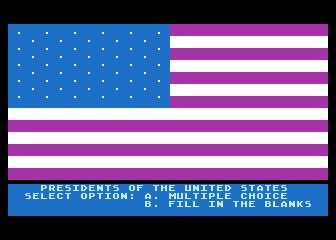 Presidents of the United States atari screenshot