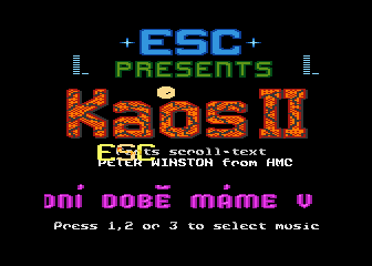 [PREV] Kaos II atari screenshot